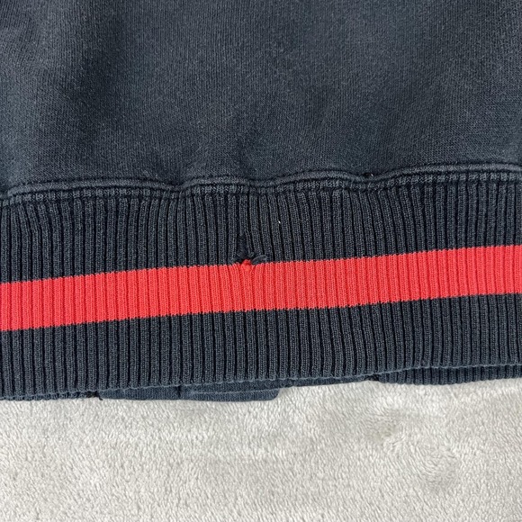 Jordan Jumpman Hoodie Mens Small Black Elephant Print Brooklyn Snap Cardigan - Picture 15 of 15